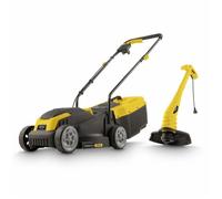 Tondeuse à gazon et Coupe-Bordure électrique - POWERPLUS - POWXG62205T- Tondeuse 1300 W & 32 mm Ø - Coupe-Bordures 250 W & 220 mm Ø