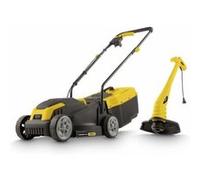 Tondeuse a gazon et Coupe-Bordure électrique - POWXG62205T- Tondeuse 1300 W & 32 mm Ø - Coupe-Bordures 250 W & 220 mm Ø G