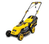 Tondeuse à gazon filaire GARLAND GRASS 300 E-V20 - L: 1.3 m - l: 96 cm - Jaune