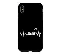 Tondeuse à Gazon Heartbeat Herbe Coupe Jardinage Coque pour iPhone XS Max