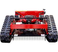 Tondeuse à gazon intelligente avec télécommande - Alimentée au gaz et chenilles, 7,5/HP, capacité de pente de 30°, idéale pour les fermes, les jardins domestiques, les vergers et l'entretien des