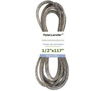 Tondeuse à gazon Kevlar Deck Courroie d'entraînement 1/2" x 117" Remplacement pour 754-06134 490-501-C081 754P06134 490-501-M081 Cub Cadet Craftsman Troy-Bilt Ultima Series ZT1-42 KH Z510 Mustang Z42