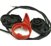 Tondeuse à gazon Levier de commande d'accélérateur câble assemblée de remplacement de couleur rouge
