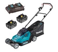 MAKITA Tondeuse 36 V 43 cm (machine complète) avec 2 batteries 5 Ah - MAKITA - DLM432CT2
