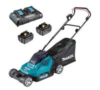 Tondeuse sans fil 36V 2 x 18V Li-Ion + 2 batteries 18v 5ah + chargeur rapide double