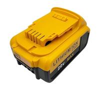 Tondeuse à gazon Perceuse électrique Remplacement de batterie au lithium 12000mAh DCB203 20V haute puissance. Compatible avec Dewalt. DCB206 DCB204 Outil électrique(8000mAh)