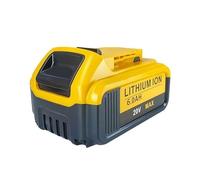 Tondeuse à gazon Perceuse électrique Remplacement de batterie au lithium de haute puissance 6000mAh DCB203 20V. Compatible avec Dewalt. DCB206 DCB204 Outil électrique(6000mAh)