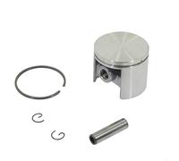 Tondeuse à gazon pour tondeuse à gazon PISTON Kit cylindre en métal 45 mm Compatible avec ALPINA P500 P510 P522 VIP52 CASTOR 52 VIP55 VIP55D, idéal pour l'entretien du jardin