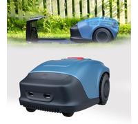 Tondeuse à gazon robotique avec station de charge - Planification de trajectoire, hauteur de coupe de 20 à 55 mm, pente de 33 %, contrôle par application, limites virtuelles - Coupe-gazon efficace