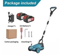 Bosch CityMower Tondeuse à gazon poussée Batterie Noir, Vert