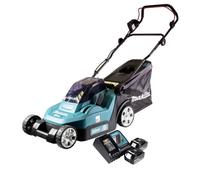Tondeuse à gazon sans fil - Makita - DLM 432 - 36 V - Largeur de coupe 43 cm - Bac de ramassage 50 L