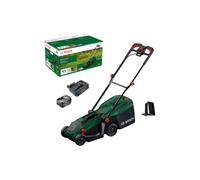 Tondeuse à gazon sans fil ROTAK18V-32 - BOSCH - 1 batterie 4,0 Ah - chargeur - 06008B9P01