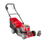 Tondeuse à Gazon sans Fil STIGA SP185 Li Kit - Batterie 48 V 5 Ah, Largeur de Coupe 46 cm, autotractée, bac de ramassage 60 l, Moteur sans balais, pour pelouses jusqu'à 400 m²