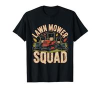 Tondeuse à Gazon Squad Grass Cutting Yard Crew T-Shirt Graphique avec Valeur