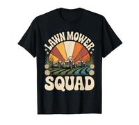 Tondeuse à Gazon Squad Grass Cutting Yard Crew T-Shirt Graphique avec Valeur