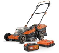 Tondeuse à Gazon sur Batterie 40V Dual Power POWDPGLWS2 - 420mm Ø, Sac de Collecte 50L