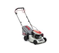 Ikra - Tondeuse à Gazon Thermique 145cc Largeur de Coupe 41.8 cm Tondeuse à Essence Moteur 4T Tonte & Ramassage Bac à Herbe 40L Jardin 1000 m²