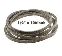 Tondeuse à gazon tracteur Lames de la plate-forme de transmission Courroie pour AYP 405143 584453101, Ariens 21546607, Craftsman 7133156, Husqvarna 532405143 584453101 1/2 "x 106" Fabriqué en Kevlar