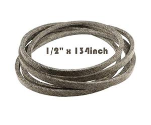 Tondeuse à gazon Tracteur Lames de Plate-forme de Coupe Courroie de transmission pour Cub Cadet/MTD/Troy-Bilt 754-044 754-044A 954-044A 954-044 954-044A 1/2"x 134" Fabriqué avec Kevlar