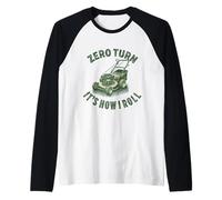Tondeuse à gazon zéro tour C'est comme ça que je roule la tonte de gazon jardinage Manche Raglan