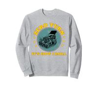 Tondeuse à gazon zéro tour C'est comme ça que je roule la tonte de gazon jardinage Sweatshirt