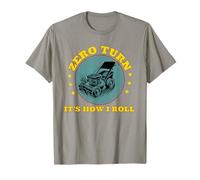 Tondeuse à gazon zéro tour C'est comme ça que je roule la tonte de gazon jardinage T-Shirt