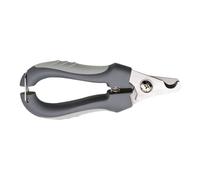 Tondeuse à griffes en acier inoxydable pour animaux domestiques avec butée de protection et lime invisible pour petits accessoires de toilettage professionnel