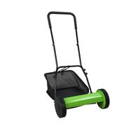 Tondeuse à main hélicoïdale 40cm bac 18L coupe 15-43mm