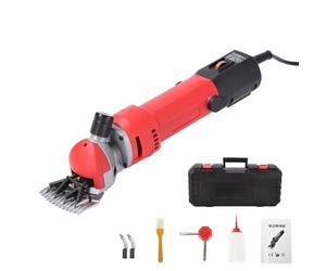 Tondeuse à Mouton éLectrique 1500w, Professionnelle Pour Laine De Moutons, Montons Et ChèVres, éQuipement Pour éLevage De ChèVres Et Moutons, Tondeuse Mouton (rouge)