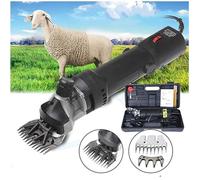 Tondeuse a Mouton Professionnelle Tondeuse à Moutons Machine avec 6 Vitesses Réglables Machine de Cisaillement Noir