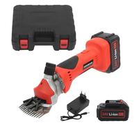 Tondeuse à moutons 550 W, tondeuse électrique professionnelle avec batteries 13000 mAh et étui de rangement, 3000 tr/min, tondeuse sans fil réglable pour moutons, alpagas