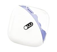 Tondeuse à ongles électrique professionnelle rotative automatique en acier inoxydable avec moteur de réduction du bruit pour les voyages