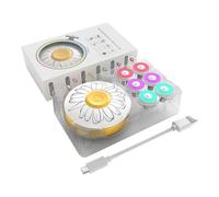 Tondeuse à ongles pour bébé - Système de fichiers d'ongles rechargeable à 6 broyeurs, kit de soins sans fil avec batterie d'alimentation | Coupe-ongles manuel silencieux, style salon pour bébé, kit de