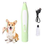 Tondeuse à pattes pour chien - Tondeuse étanche, outil de toilettage à lumière LED, rasoir à faible bruit, tondeuse à poils sans fil, large | Design moderne professionnel pour chiens, chats, oreilles