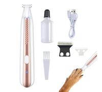 Tondeuse À Pattes Pour Chiens - Tondeuse À Poils | Rasoir Électrique Silencieux Et Rechargeable Sans Fil Pour Animaux De Compagnie Avec Lumière LED, Professionnelle Pour Poils De Chien, Fourn