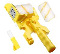 Tondeuse à peinture professionnelle, coupe propre, avec 2 rouleaux de remplacement, outil de brosse multifonctionnel pour la maison, les plafonds muraux, nouveau