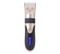 Tondeuse à Poils D’animaux Rechargeable pour Chien et Chat, USB | Lames en Céramique, Anneau de Réglage Intégré, Peigne 3 6 9 12mm, Usage Maison