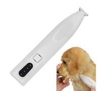 Tondeuse À Poils D'Animaux,Appareil De Toilettage Sans Fil - Faible Bruit Avec Lumière LED, Accessoire Multifonction Pour Soins Quotidiens À Domicile Et En Voyage
