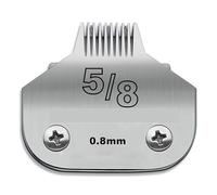 Tondeuse à poils d'animaux avec lame détachable 5/8 en acier inoxydable, compatible avec Andis (AG, AGC, AGP, AGRC, AGCL) et Wahl (séries KM2, KM5 et KM), tondeuse for chiens et chats