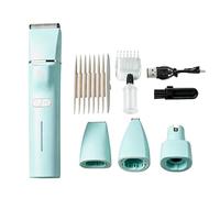 Tondeuse À Poils De Chien,Kit de Toilettage 4 en 1 avec Lampe UV,Tondeuse Chat Et Meuleuse À Griffes - pour Chiot Pattes Dos Oreilles Visage Maison Chenil Vétérinaire