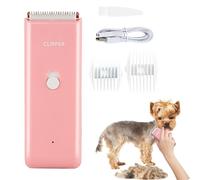 Tondeuse À Poils De Chien,Tondeuse Rasoir Silencieuse Rechargeable,Outil Toilettage Animaux - Pour La Maison Animaux Domestiques Chats Chiots Chiot Pattes Oreilles Visage Fesses Sourcils