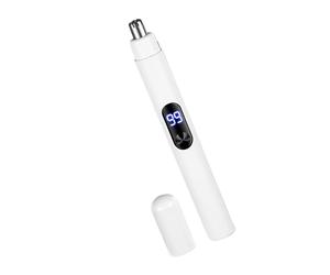 Tondeuse à poils de nez à batterie rechargeable offrant une utilisation prolongée sur une seule pour un soin personnel stable Tondeuse à poils de nez électrique