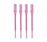 Tondeuse à poils de nez à double tête, 4 pièces 2 en 1 pour épilation manuelle du nez et des oreilles, rotation à 360°, essentiels de voyage pour homme et femme, kit de toilettage personnel (sac de 4
