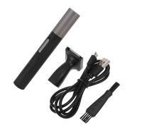 Tondeuse à Poils de Nez Électrique Rechargeable Bleue, Coupe Précis