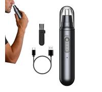 Tondeuse À Poils De Nez Mini Silencieuse Lavable | Tondeuse Nasale Rechargeable par USB Pour Hommes Adolescents Adultes Séniors Père Mari Routine Salon