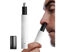Tondeuse À Poils De Nez Pour Hommes - Outil de Toilette Étanche Fonctionnant sur Piles pour le Soin Personnel Quotidien | Épilateur Nasal Électrique | Cadeau Pour Père Mari Petit Ami