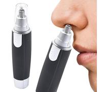 Tondeuse À Poils De Nez Pour Hommes - Tondeuse À Épiler Les Sourcils Et Les Oreilles 13x3 Cm, Matériel Assuré, Kit De Toilettage Nasal Électrique | Outil De Toilettage De Tondeuses À Piles Pour So