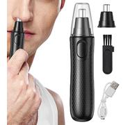 Tondeuse À Poils De Nez - Rasoir Pour Le Nez Étanche - Rasoir Nasal Pour Hommes | Pour Hommes Barbe Visage Sourcils Maison Salle De Bain Douche Voyage Camping