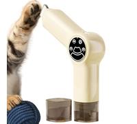Tondeuse À Poils Pour Chien | 2 En 1 Coupe Ongles Et Ponceuse - Tondeuse Pour Animaux Rechargeable Avec Lumière LED,Pour Voyage, Temps De Bain, Chiots, Chats, Oreilles, Pattes, Visage