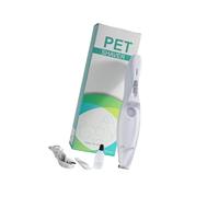 Tondeuse à poils pour pattes de chien et de chat, outil de toilettage sous vide rechargeable avec lame de sécurité et technologie de réduction du bruit, tondeuse de toilettage sans fil à faible bruit